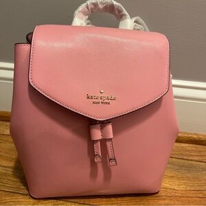 Kate Spade Pink Lizzie Leather Backpack